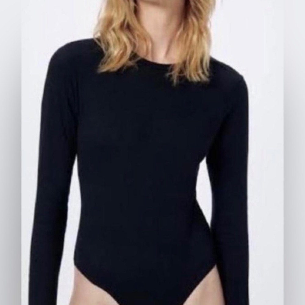 Zara ribbed bodysuit